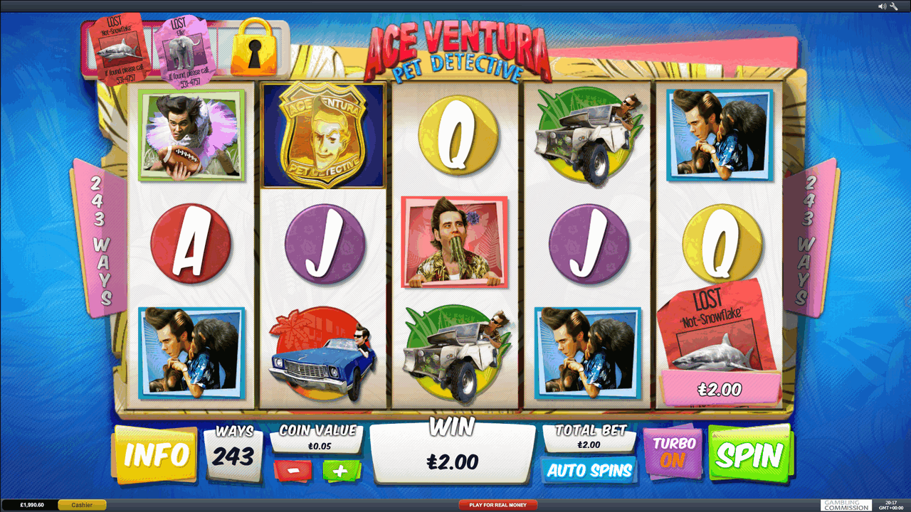 Automat Ace Ventura online